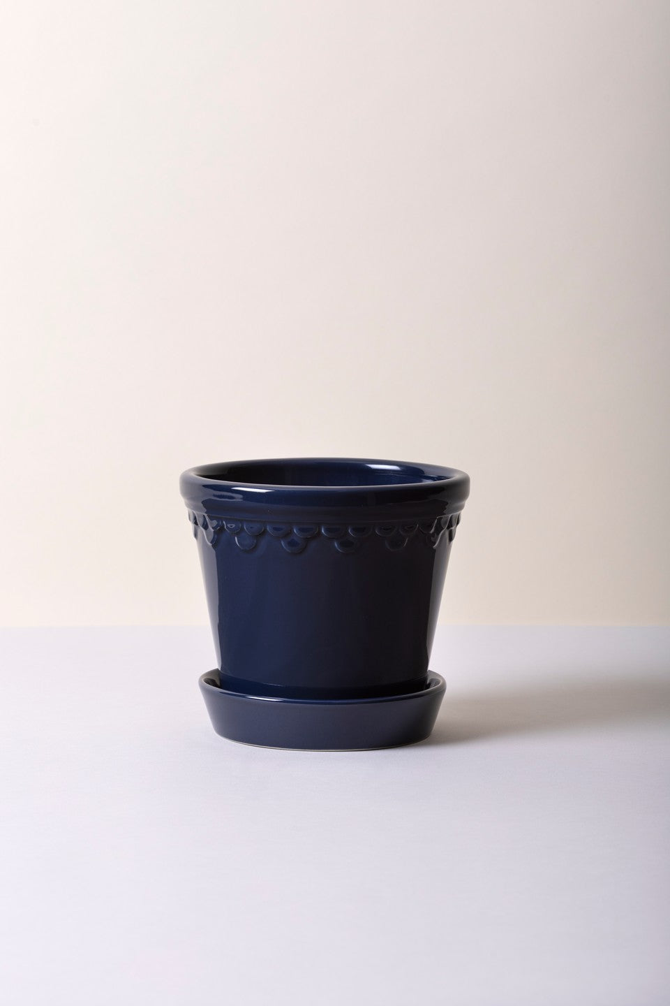 14cm Kobenhavner Glazed Sapphire Blue