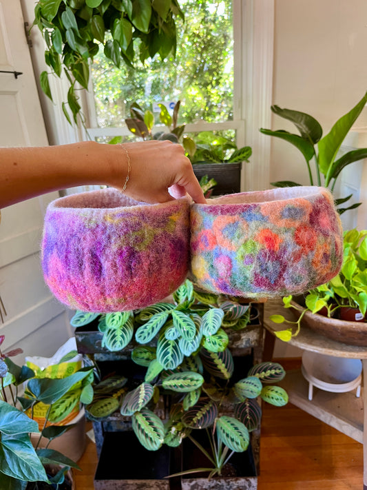Medium Felt Bowl/Pot