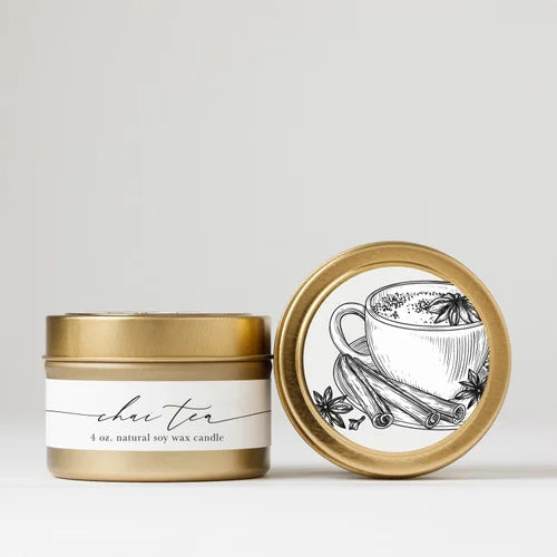 Chai Tea Candle in Tin