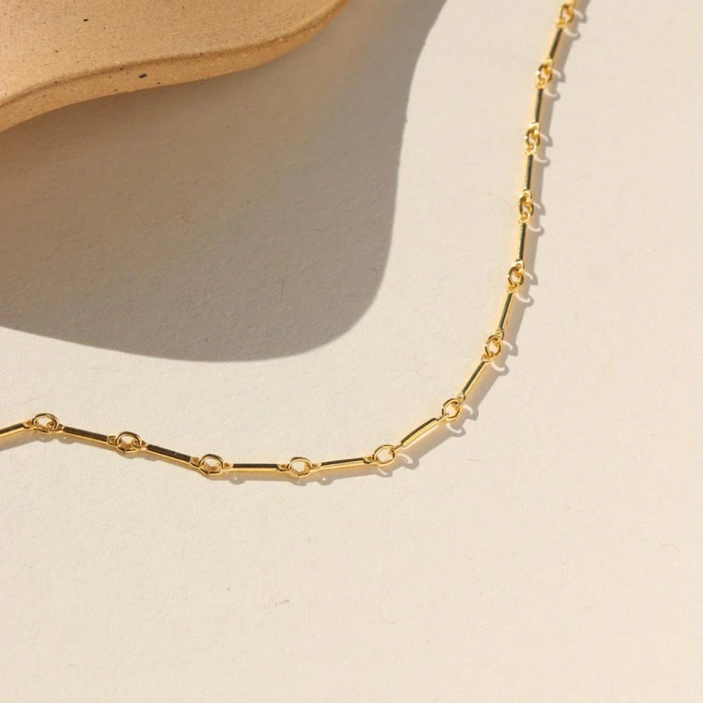 Dot + Dash Bracelet 14k