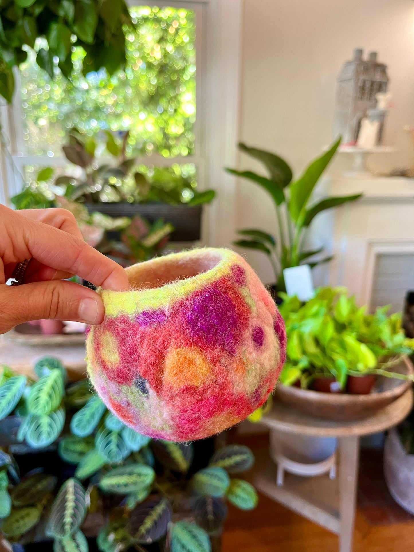 Small Felt Bowls