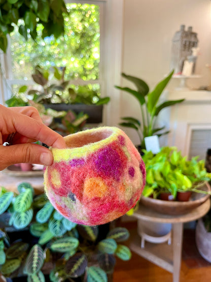 Small Felt Bowls