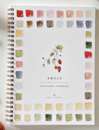 Fruit Watercolor Workbook