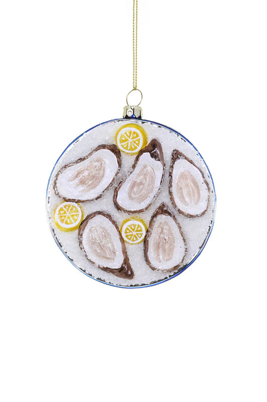 Plated Oyster on Ice- Blue