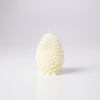 Beeswax Pinecone Candle, Jumbo