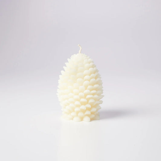 Beeswax Pinecone Candle, Jumbo