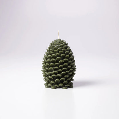 Beeswax Pinecone Candle, Jumbo