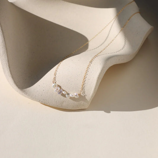 Keshi Pearl Necklace