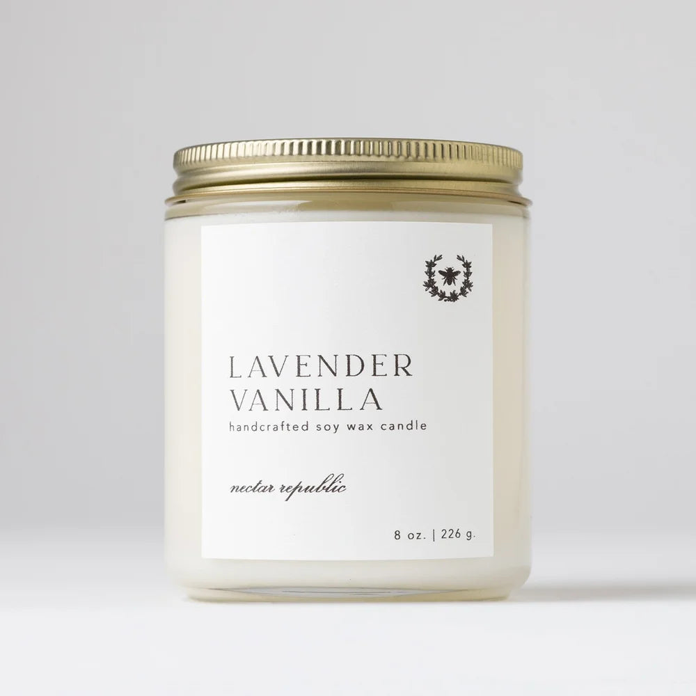 Lavender Vanilla Jar Candle