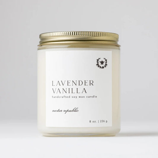 Lavender Vanilla Jar Candle