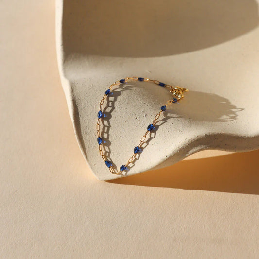 Sapphire Gemlink Bracelet