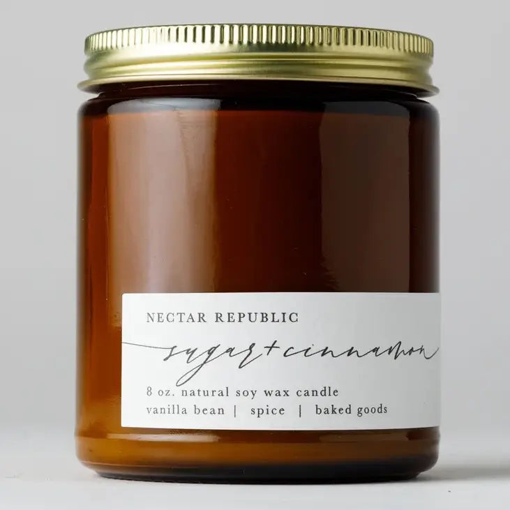 Sugar and Cinnamon Jar Candle