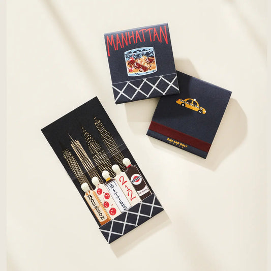 Manhattan Printed Stem Matchbook