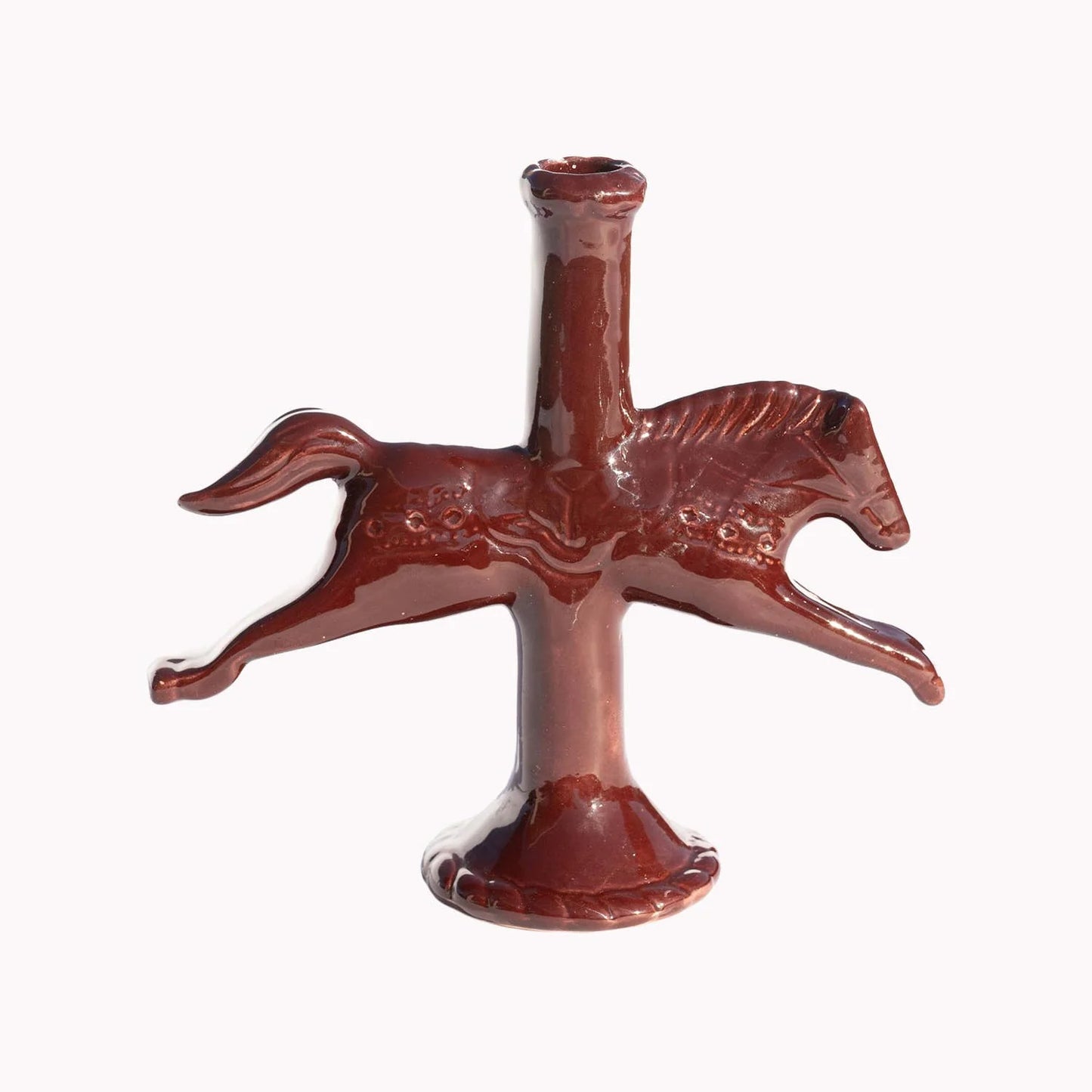 Dala Horse Candlestick Holder