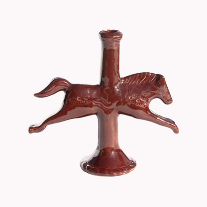 Dala Horse Candlestick Holder