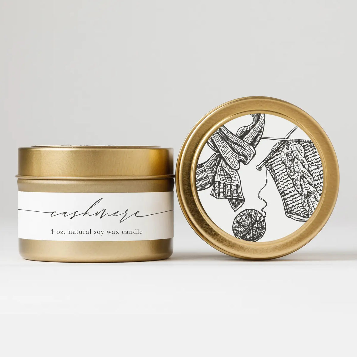 Cashmere Tin Candle