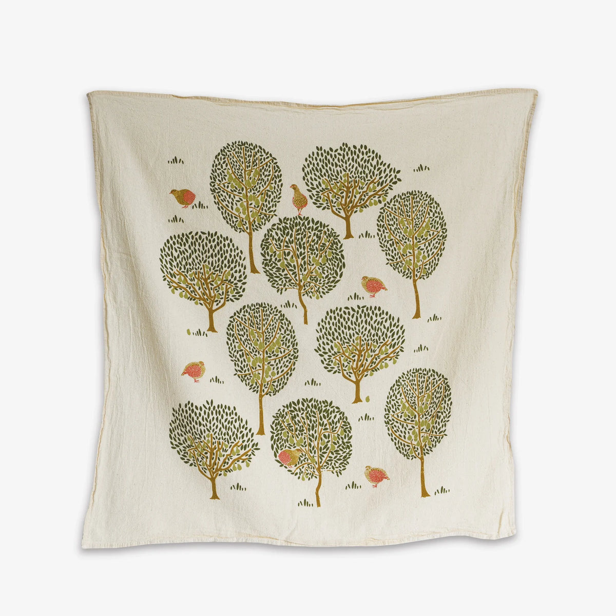 Handscreened Cotton Tea Towel