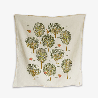 Handscreened Cotton Tea Towel